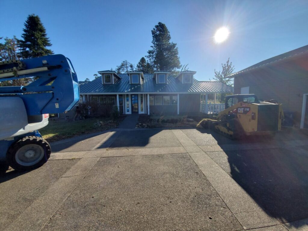residential concrete demo & excavation