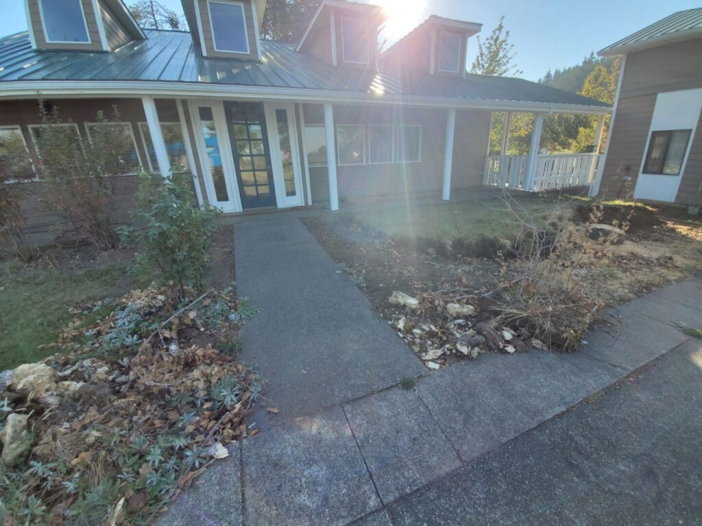 small residential concrete demo